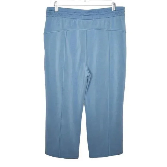 Lululemon Softstreme High Rise Straight Leg Cropped Pants 10 Womens Utility Blue - Picture 2 of 3